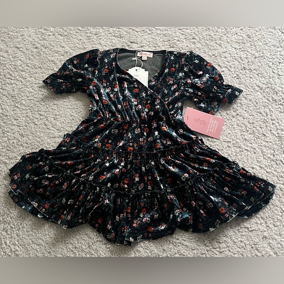 Ivy City Co Other - Ivy City Co Mini Millie Dress in Navy Floral 12-18 Months